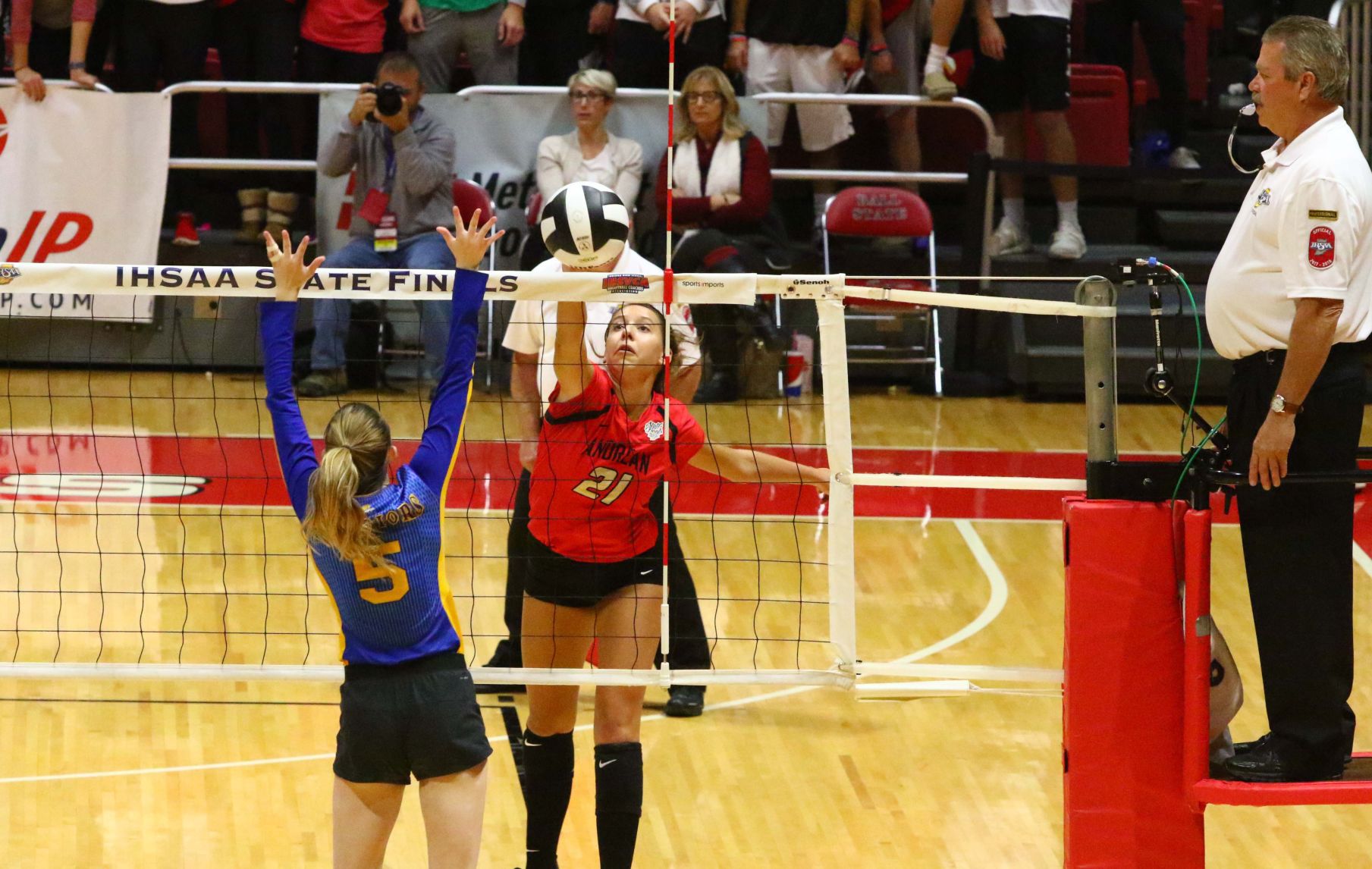 Gallery: Volleyball Class 2A State Finals - Andrean vs. Christian Academy of Indiana